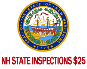 NH State Inspections $25